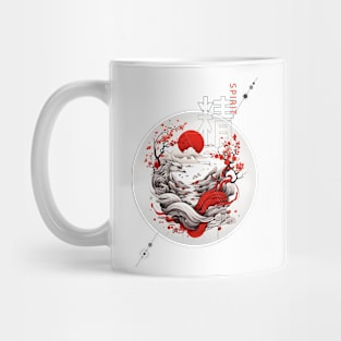 Spirit AI east japan china ink design Mug